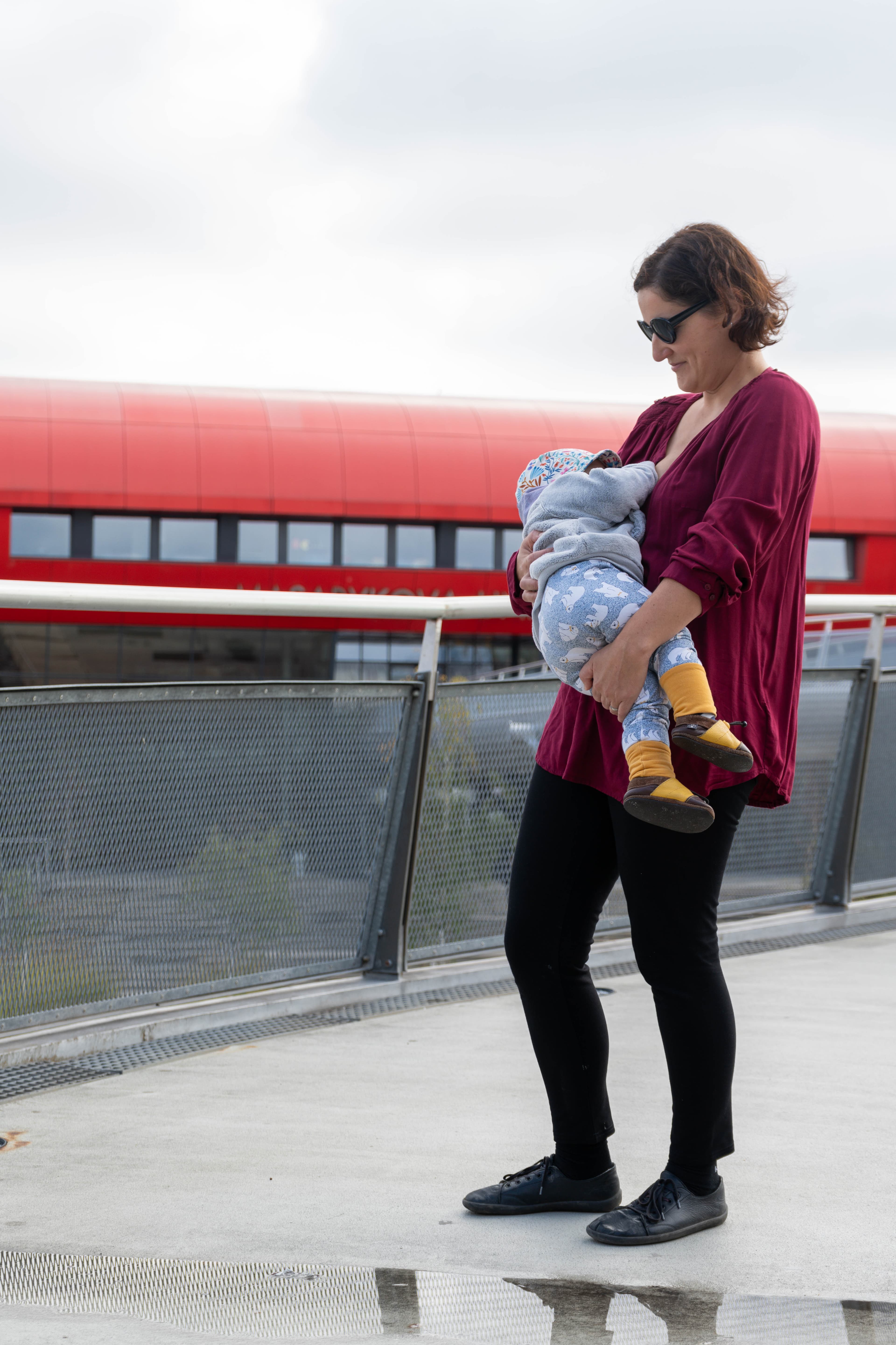 Maminka s novorozeným miminkem